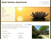 Tablet Screenshot of brytegardensliving.com